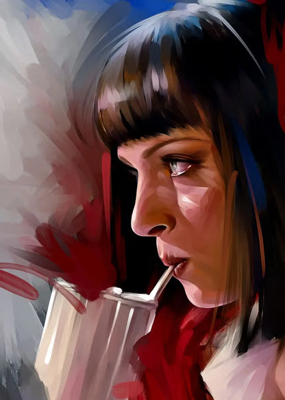 DecorBites™ Movie Pulp Fiction Canvas Wall Art