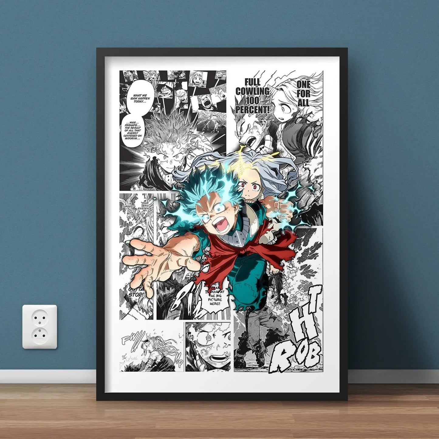 DecorBites™ "My Hero Academia Canvas Wall Art"