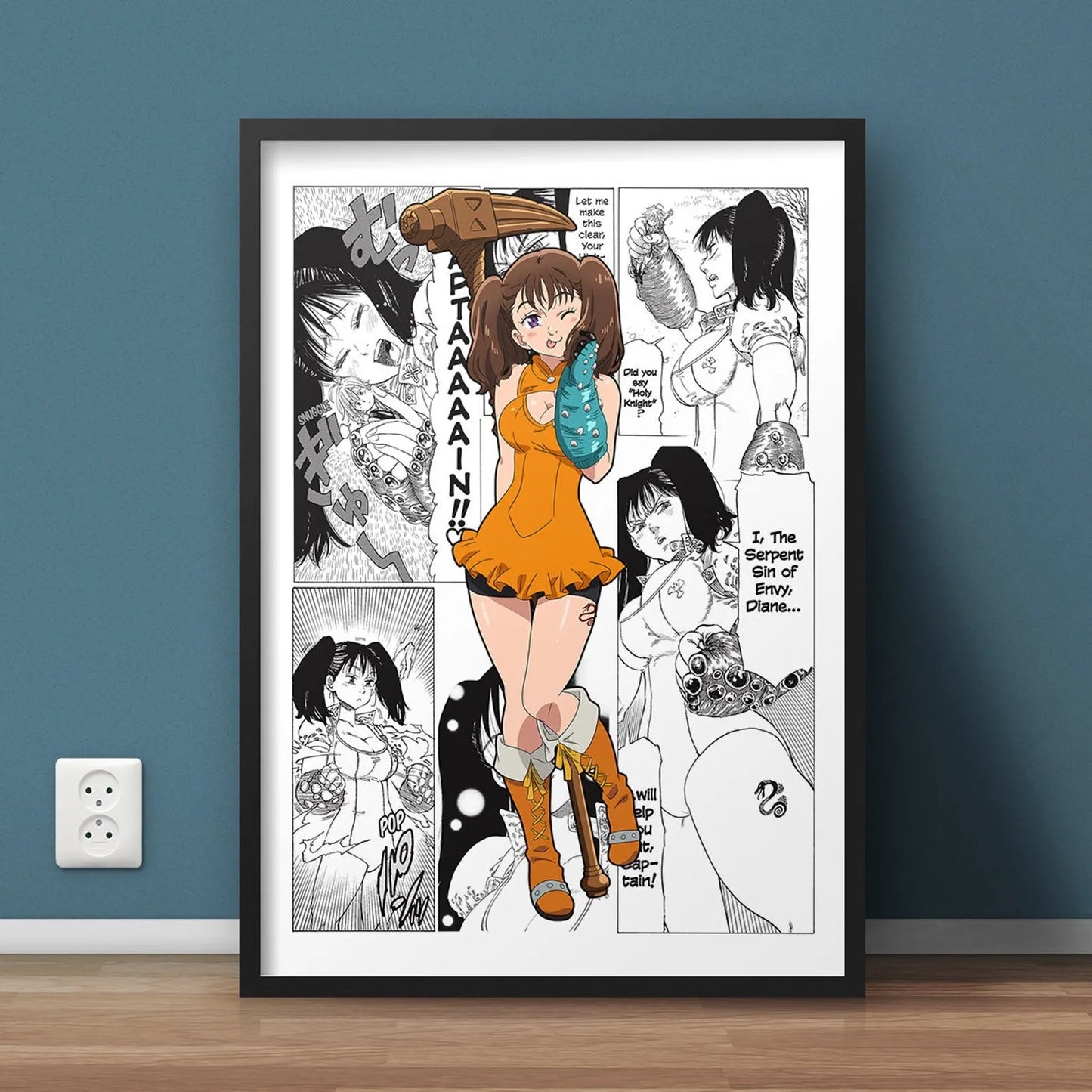 DecorBites™ "My Hero Academia Canvas Wall Art"