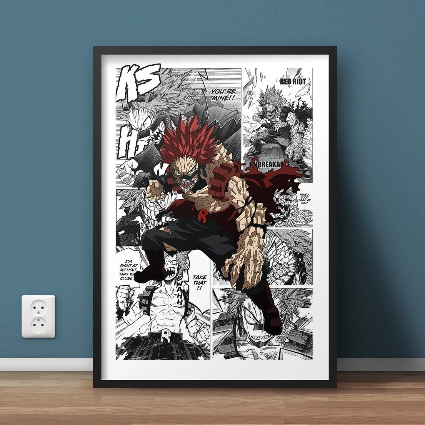DecorBites™ "My Hero Academia Canvas Wall Art"