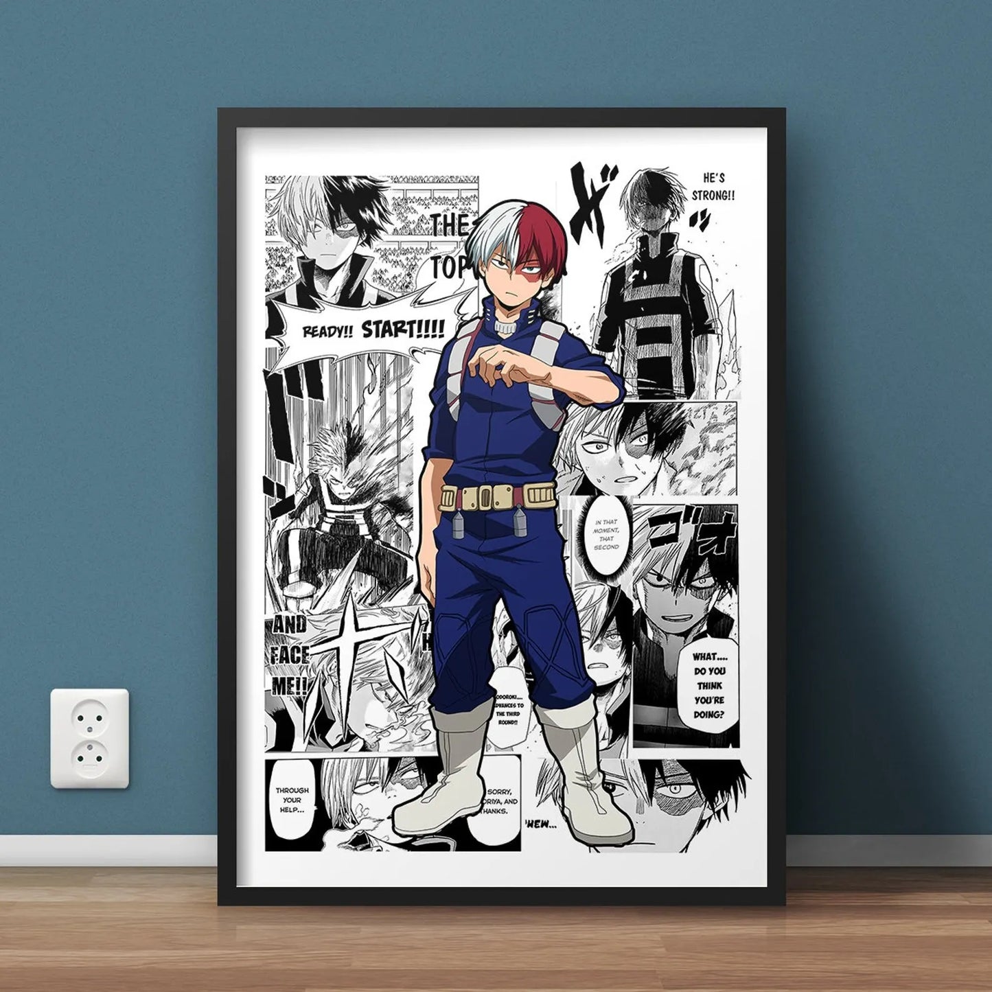 DecorBites™ "My Hero Academia Canvas Wall Art"