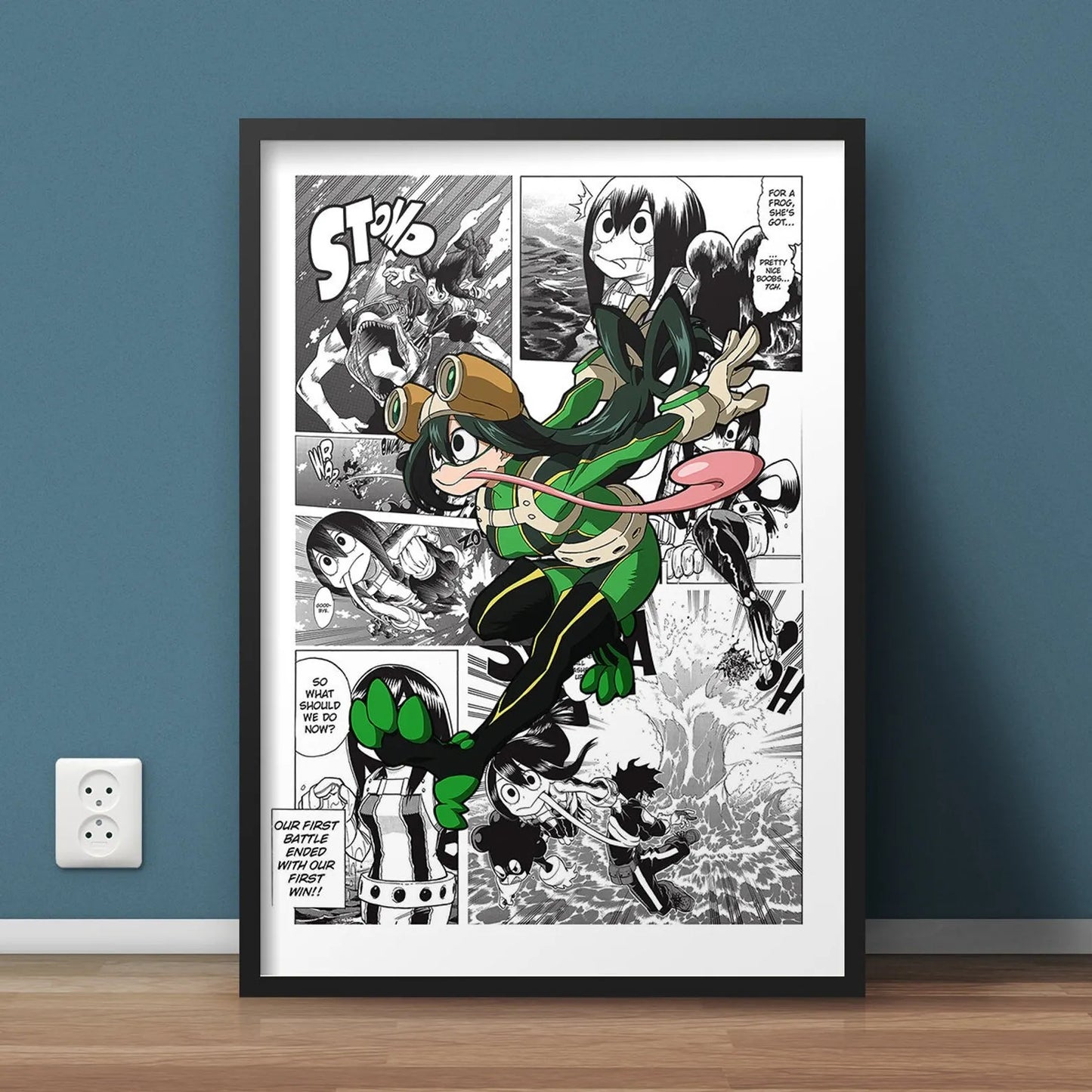 DecorBites™ "My Hero Academia Canvas Wall Art"