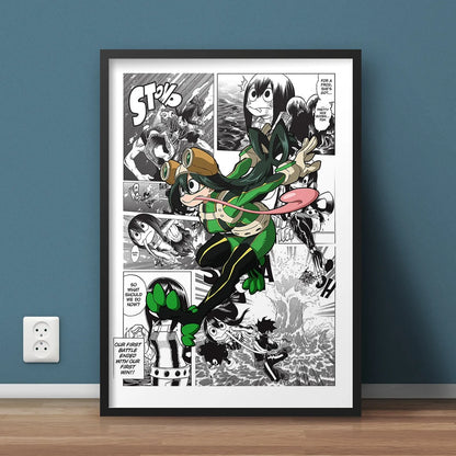 DecorBites™ "My Hero Academia Canvas Wall Art"