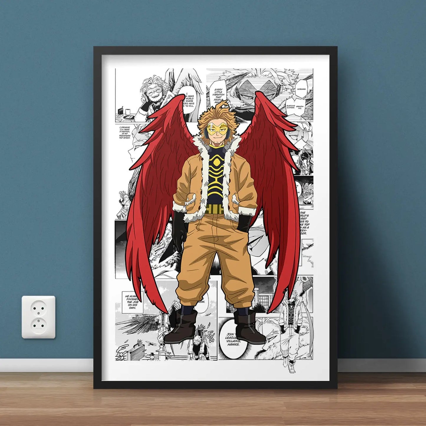 DecorBites™ "My Hero Academia Canvas Wall Art"