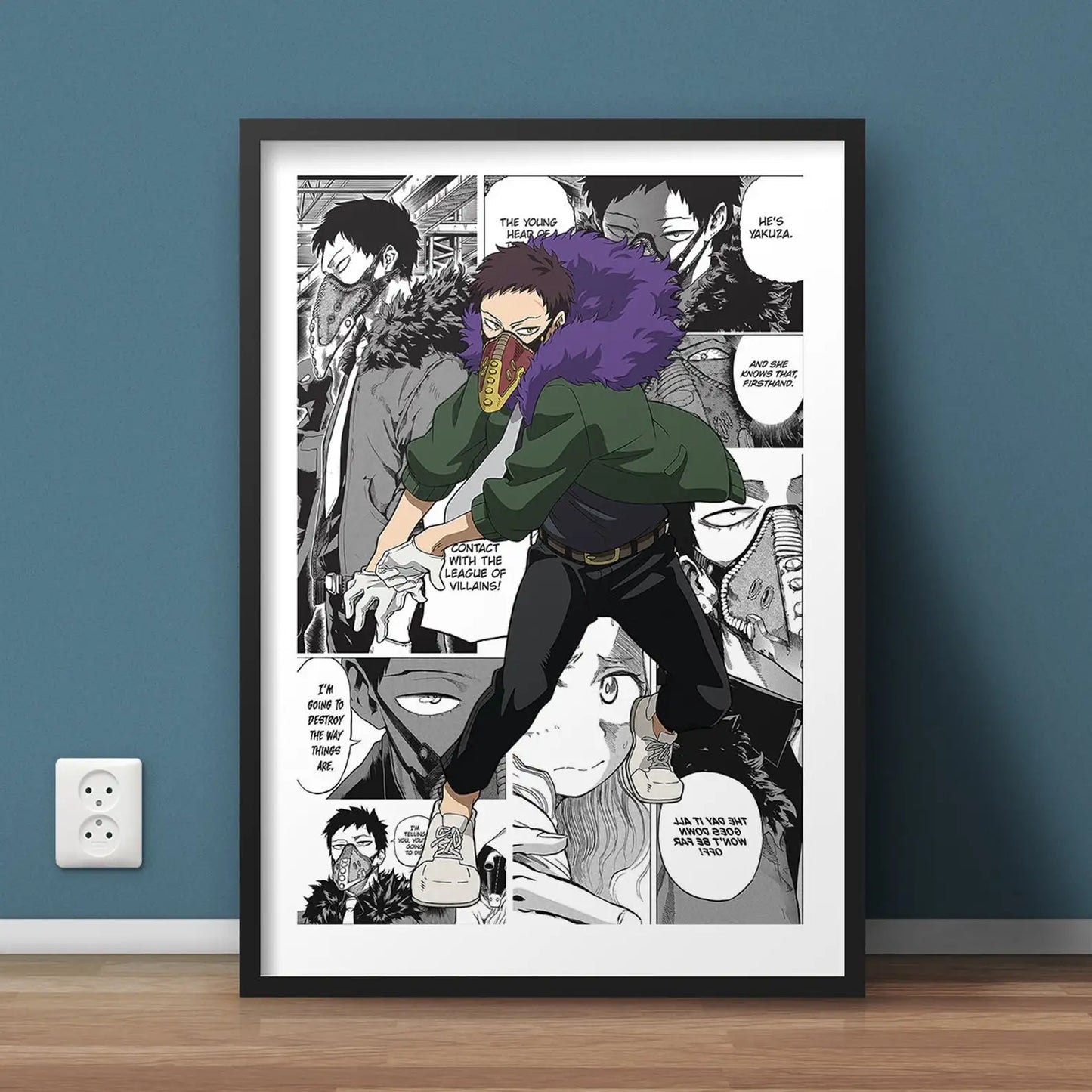 DecorBites™ "My Hero Academia Canvas Wall Art"