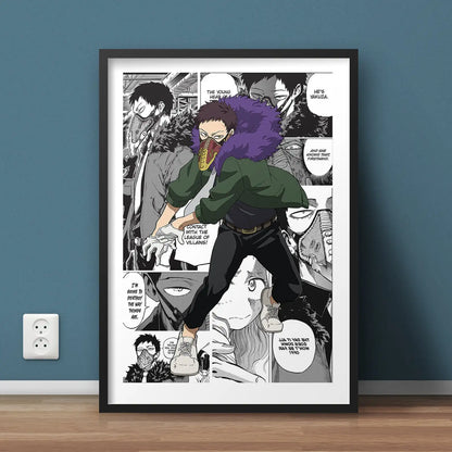 DecorBites™ "My Hero Academia Canvas Wall Art"