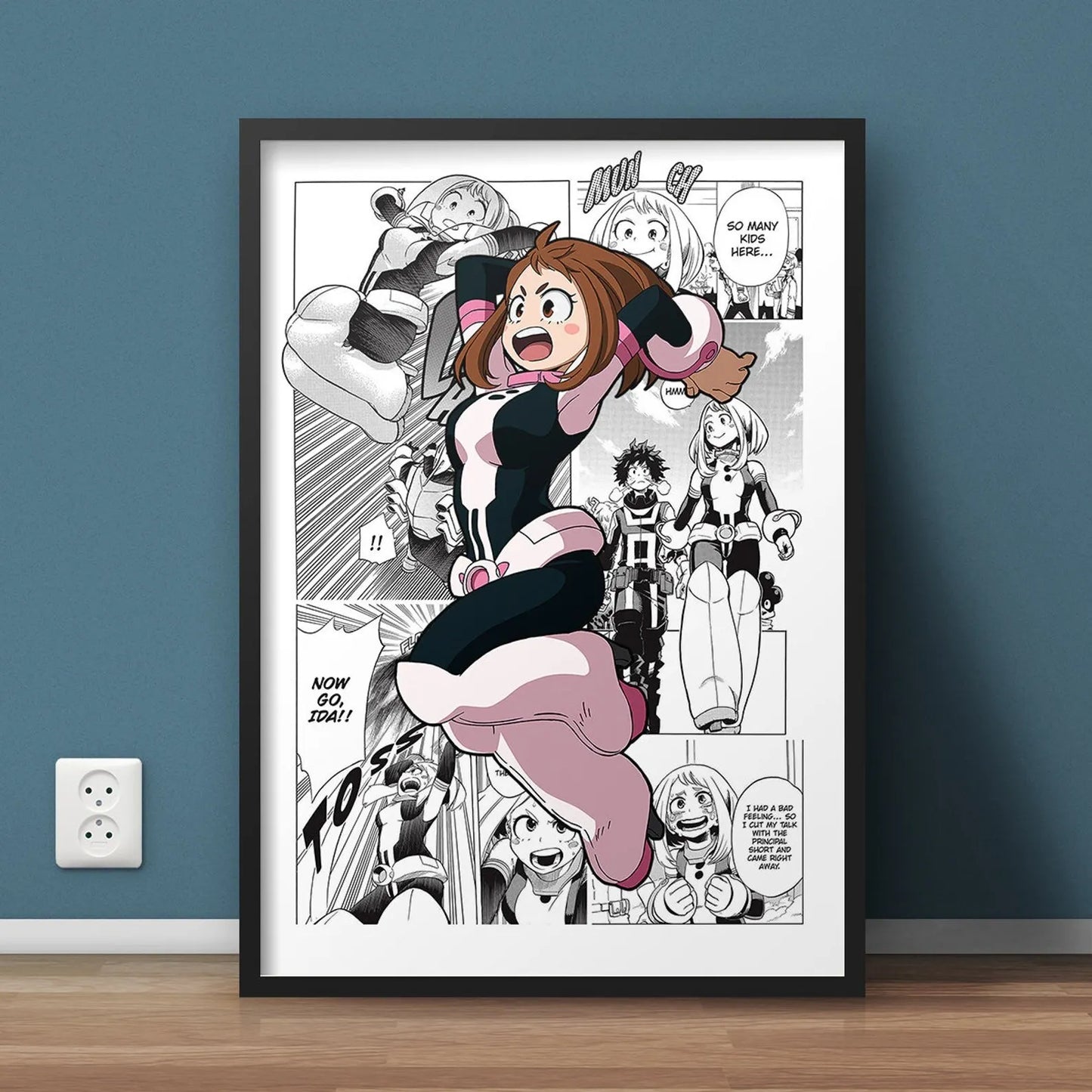 DecorBites™ "My Hero Academia Canvas Wall Art"