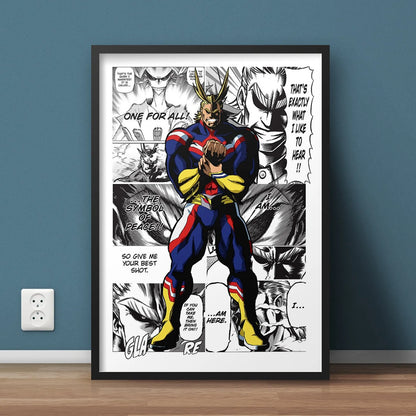 DecorBites™ "My Hero Academia Canvas Wall Art"