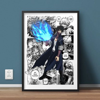 DecorBites™ "My Hero Academia Canvas Wall Art"