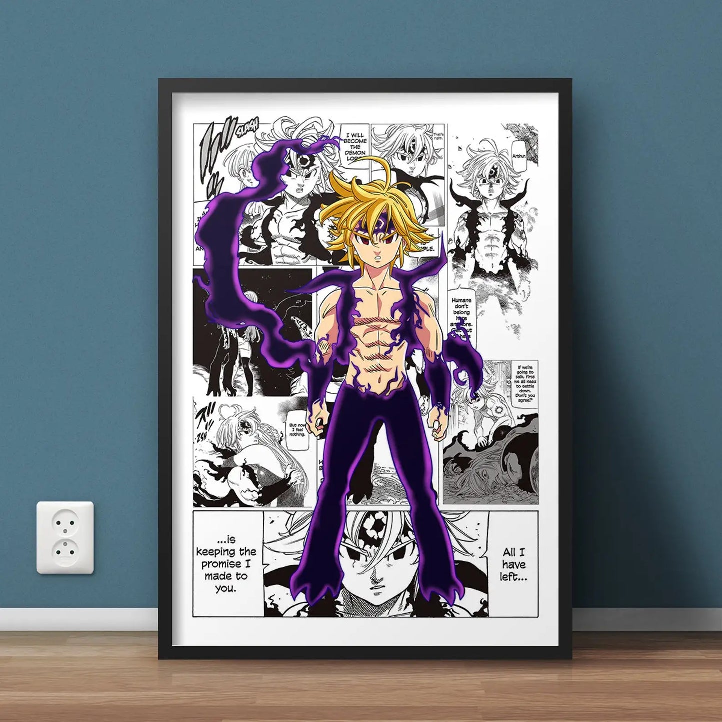 DecorBites™ "My Hero Academia Canvas Wall Art"