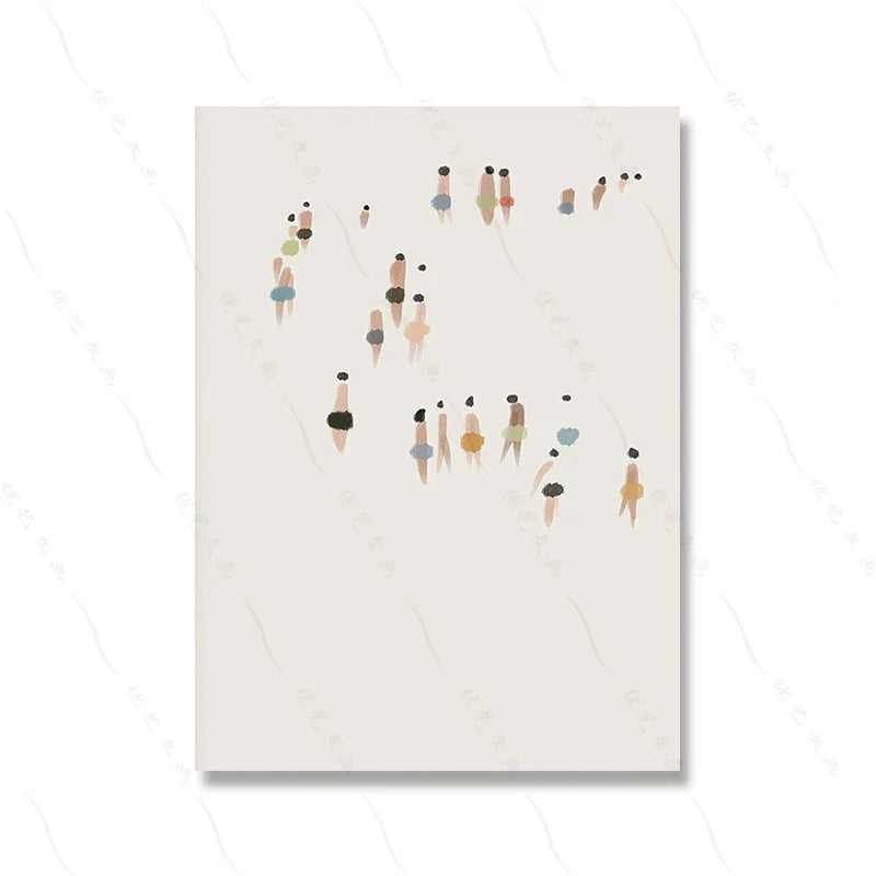 DecorBites™ Neutral Canvas Triptych Wall Art Set