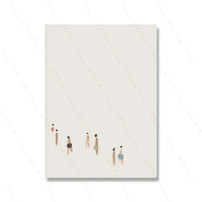 DecorBites™ Neutral Canvas Triptych Wall Art Set