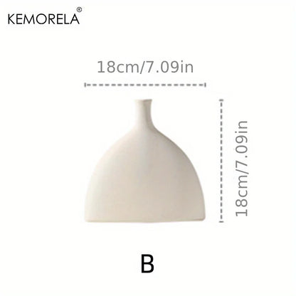 DecorBites™ Nordic Ceramic Donut Vase - Home Decor Accent