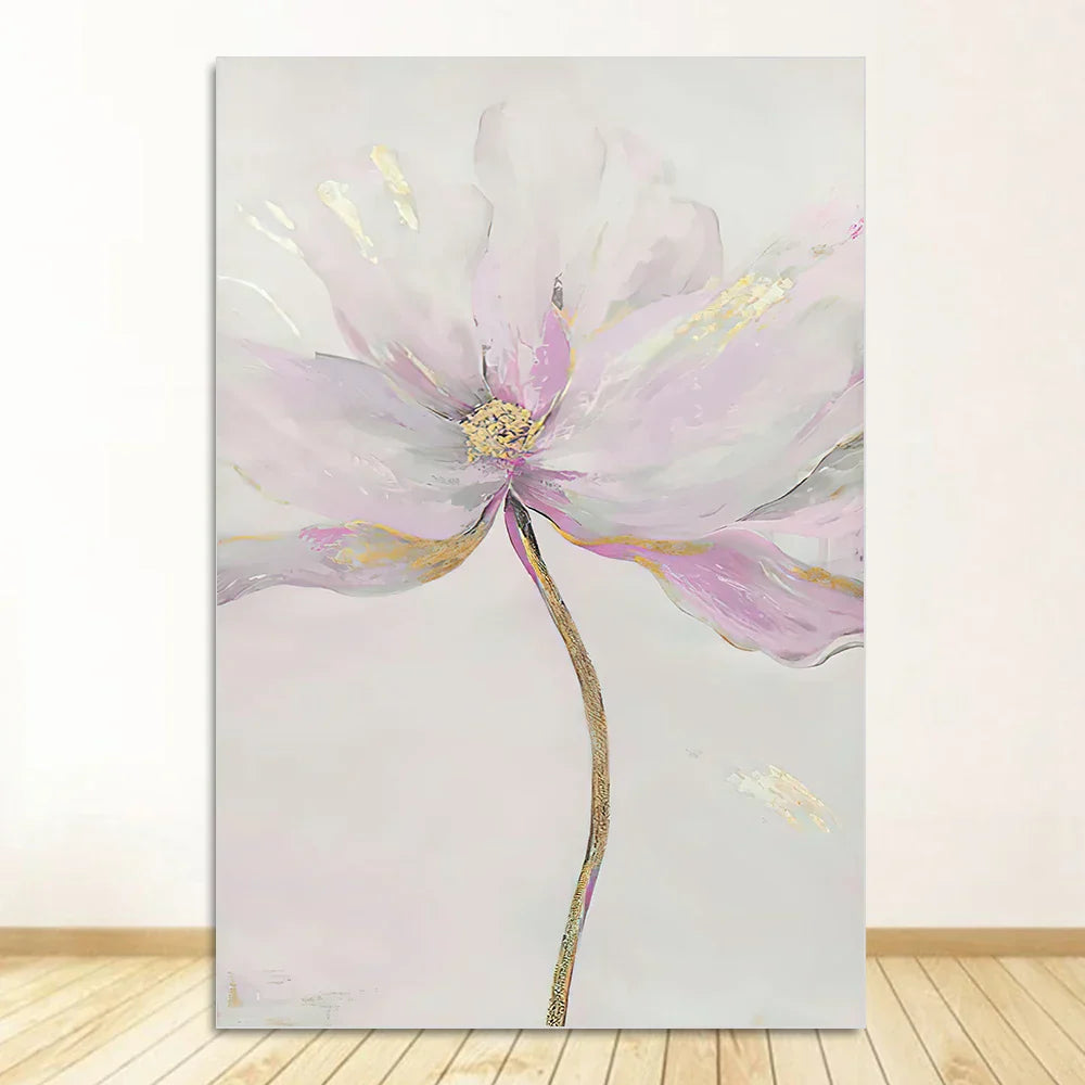 DecorBites™ Nordic Flower Abstract Canvas Art Print