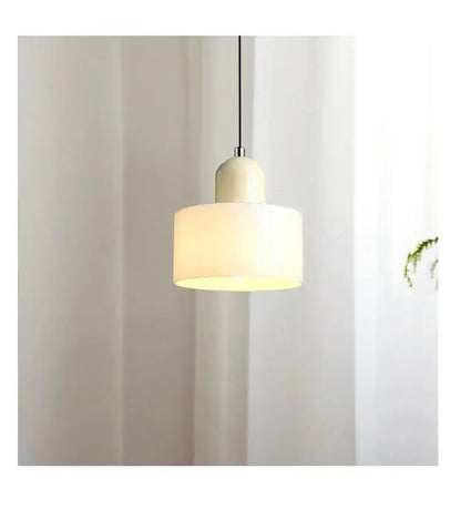 Orange & olive glass chandelier pendant lights bedroom