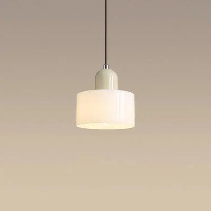 Orange & olive glass chandelier pendant lights bedroom