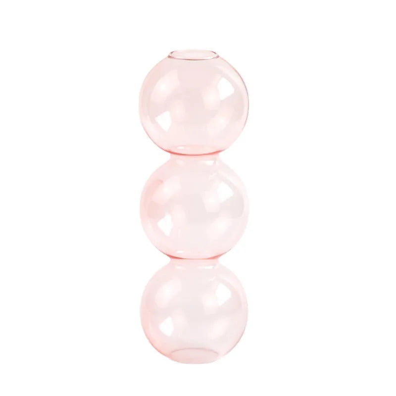 DecorBites™ Nordic Glass Vase - Home Decoration Gift