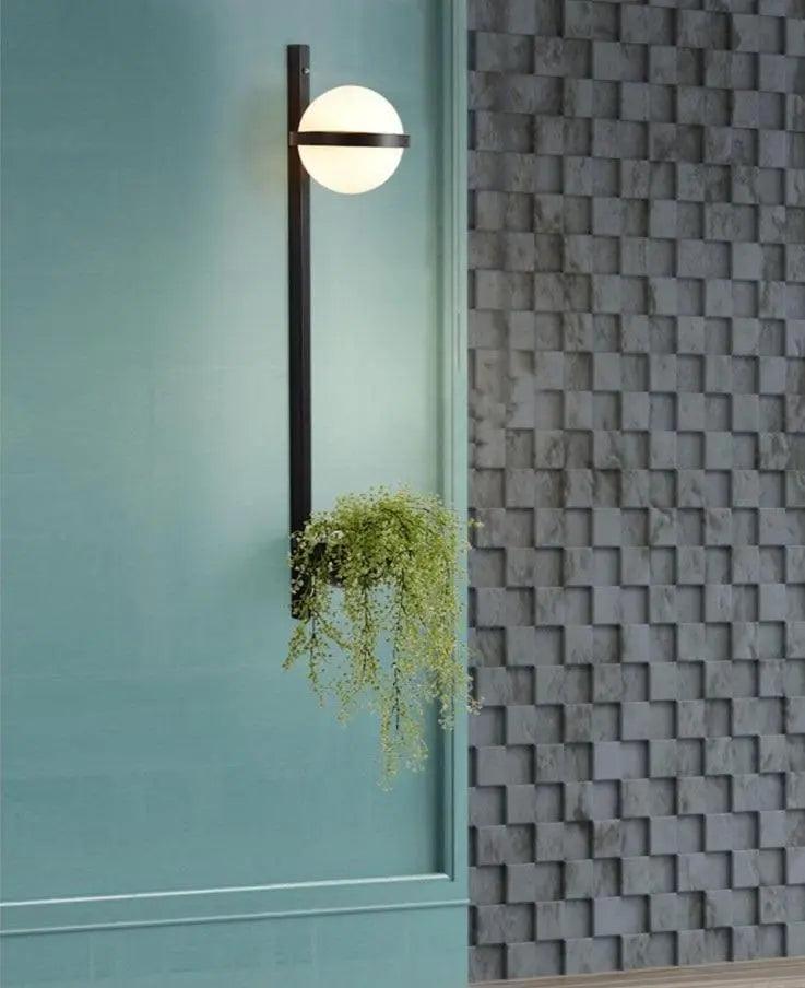 DecorBites™ Nordic Planter Light Sconce