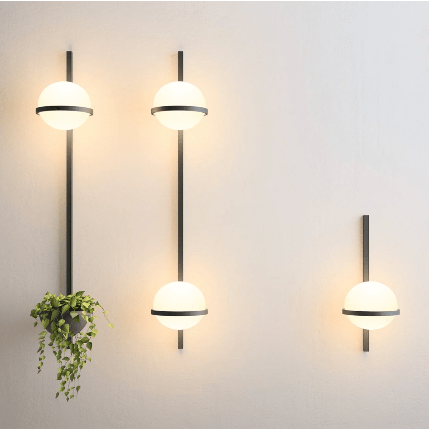 DecorBites™ Nordic Planter Light Sconce