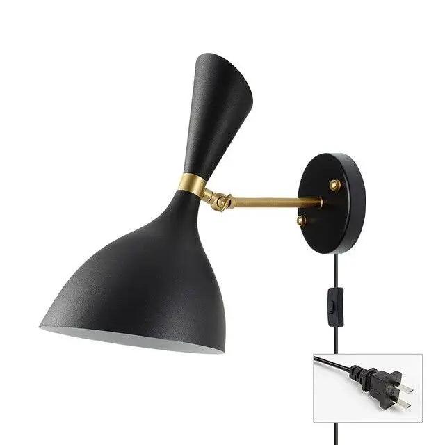 DecorBites™ Nordic Plug-In Wall Sconce