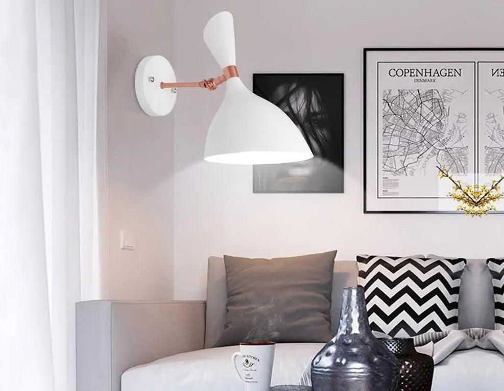 DecorBites™ Nordic Plug-In Wall Sconce