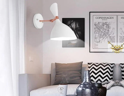 DecorBites™ Nordic Plug-In Wall Sconce
