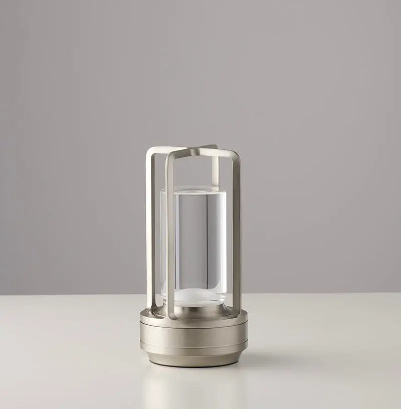 Modern minimalist nordic rechargeable table lamp bedroom lantern