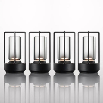 Modern minimalist nordic rechargeable table lamp bedroom lantern