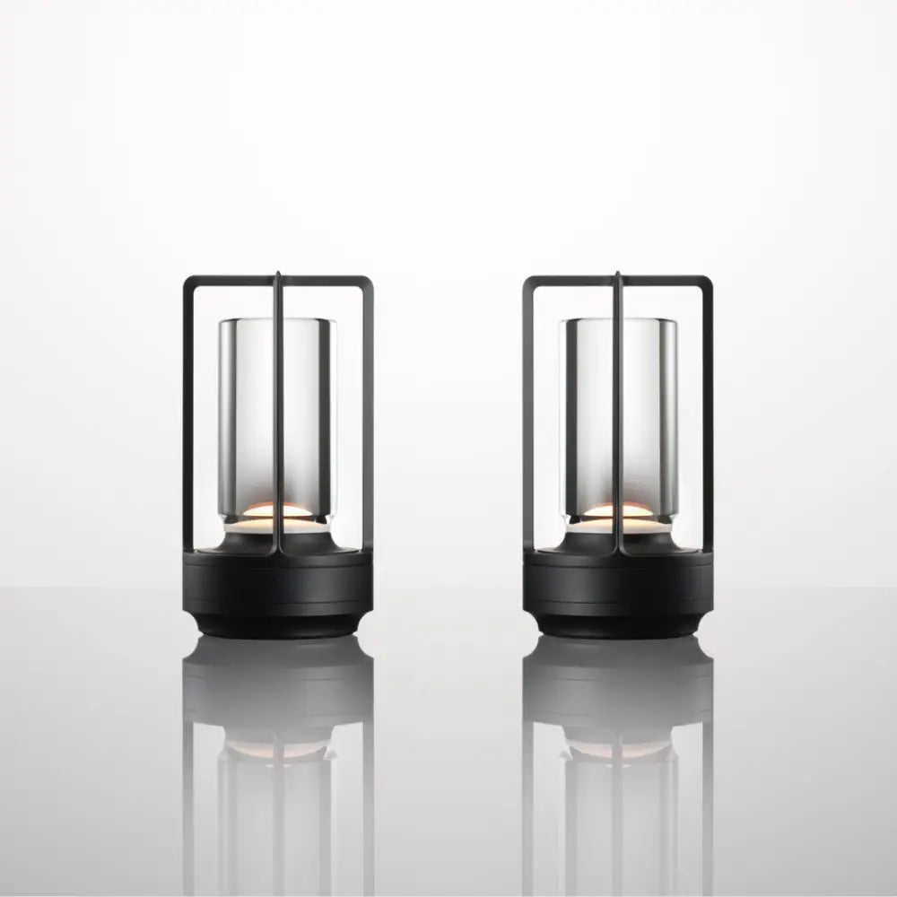 Modern minimalist nordic rechargeable table lamp bedroom lantern