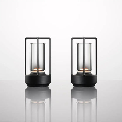 Modern minimalist nordic rechargeable table lamp bedroom lantern