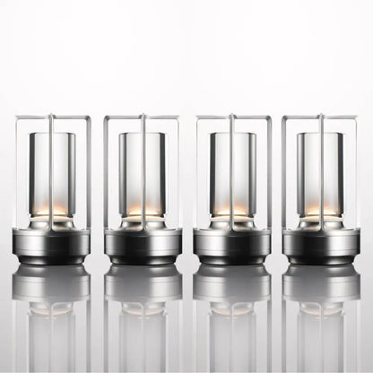 Modern minimalist nordic rechargeable table lamp bedroom lantern