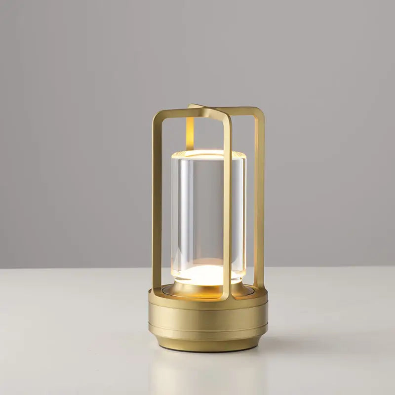Modern minimalist nordic rechargeable table lamp bedroom lantern