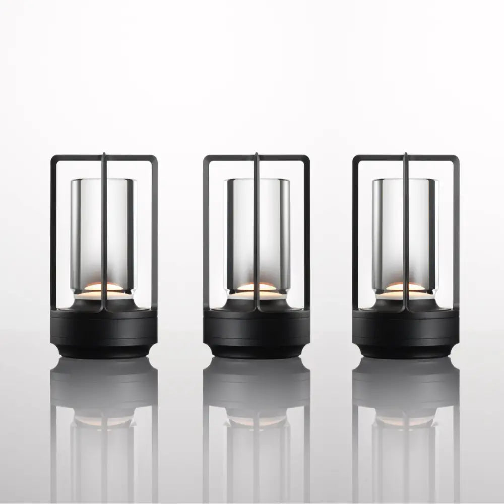 Modern minimalist nordic rechargeable table lamp bedroom lantern