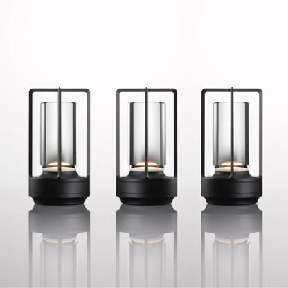 Modern minimalist nordic rechargeable table lamp bedroom lantern