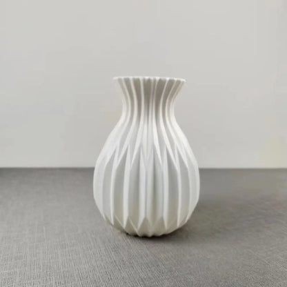 DecorBites™ Nordic Style Ceramic Flower Vase