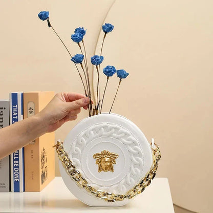 DecorBites™ Nordic Style Ceramic Flower Vase Decoration