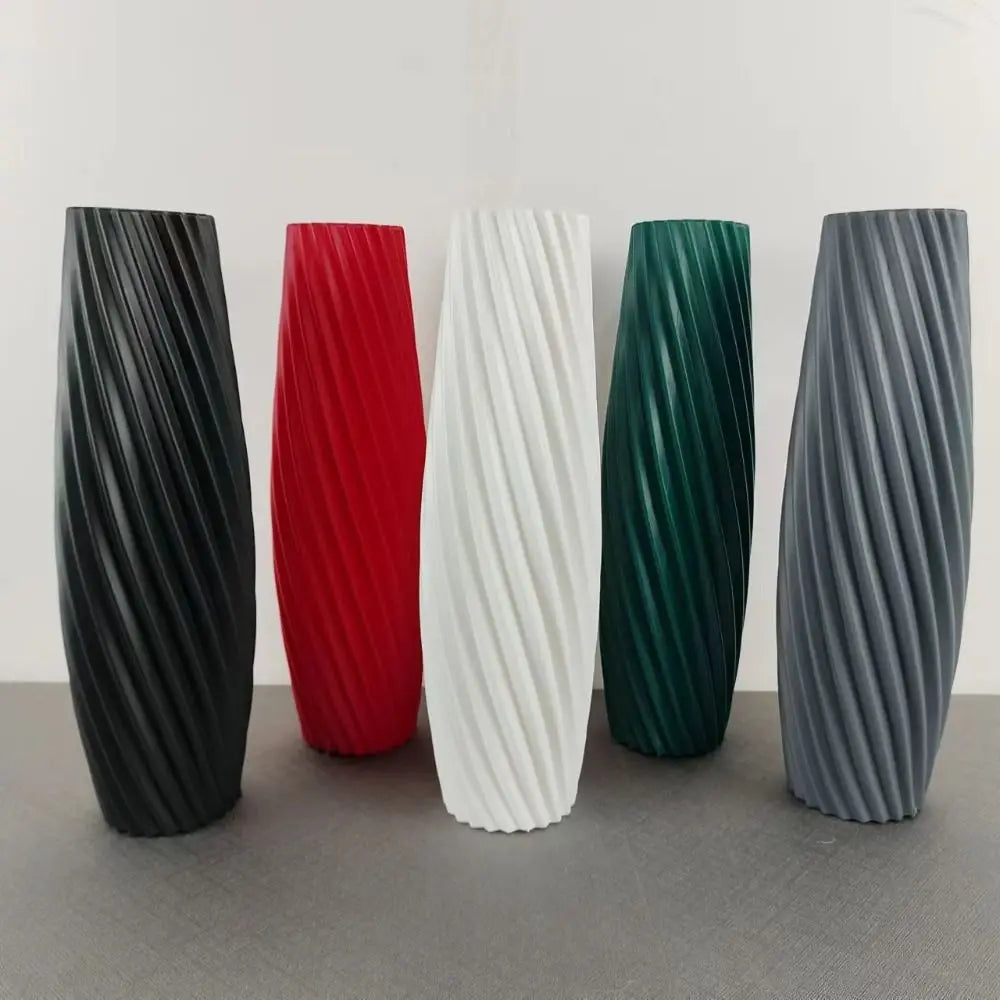 DecorBites™ Nordic style Plastic Flower Vase - Home Decor