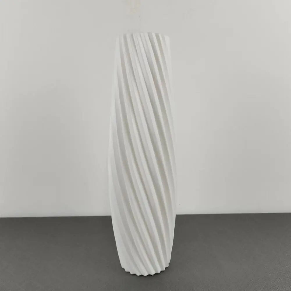 DecorBites™ Nordic style Plastic Flower Vase - Home Decor