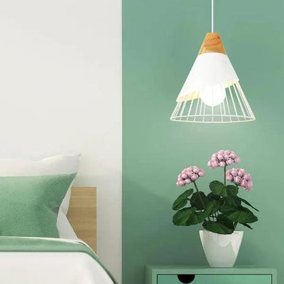 DecorBites™ Nordic Wood Hanging Lights