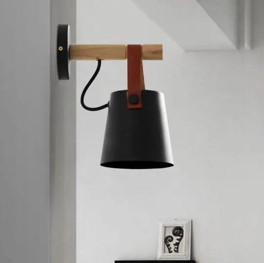 DecorBites™ Nordic Wooden Wall Lights