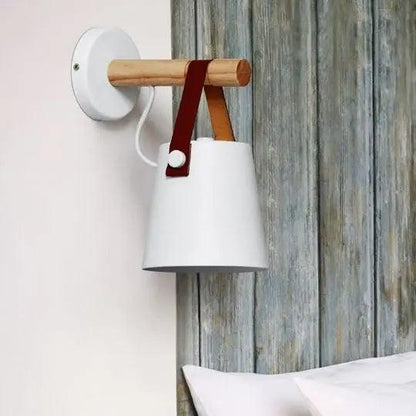 DecorBites™ Nordic Wooden Wall Lights