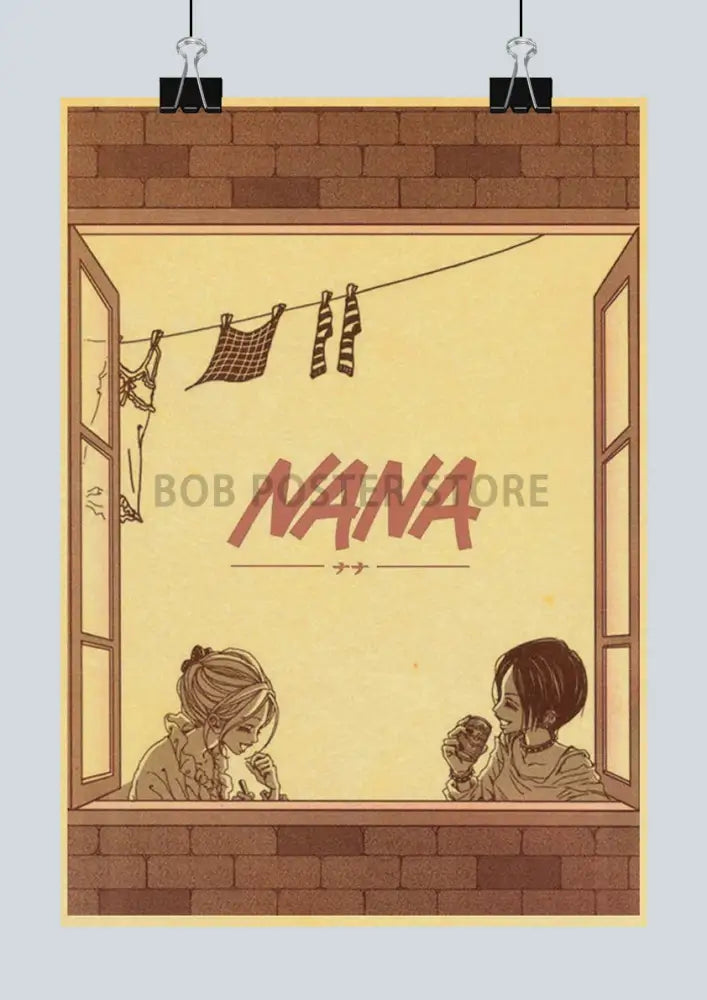 Nostalgic japan anime nana red & black stones poster bedroom art