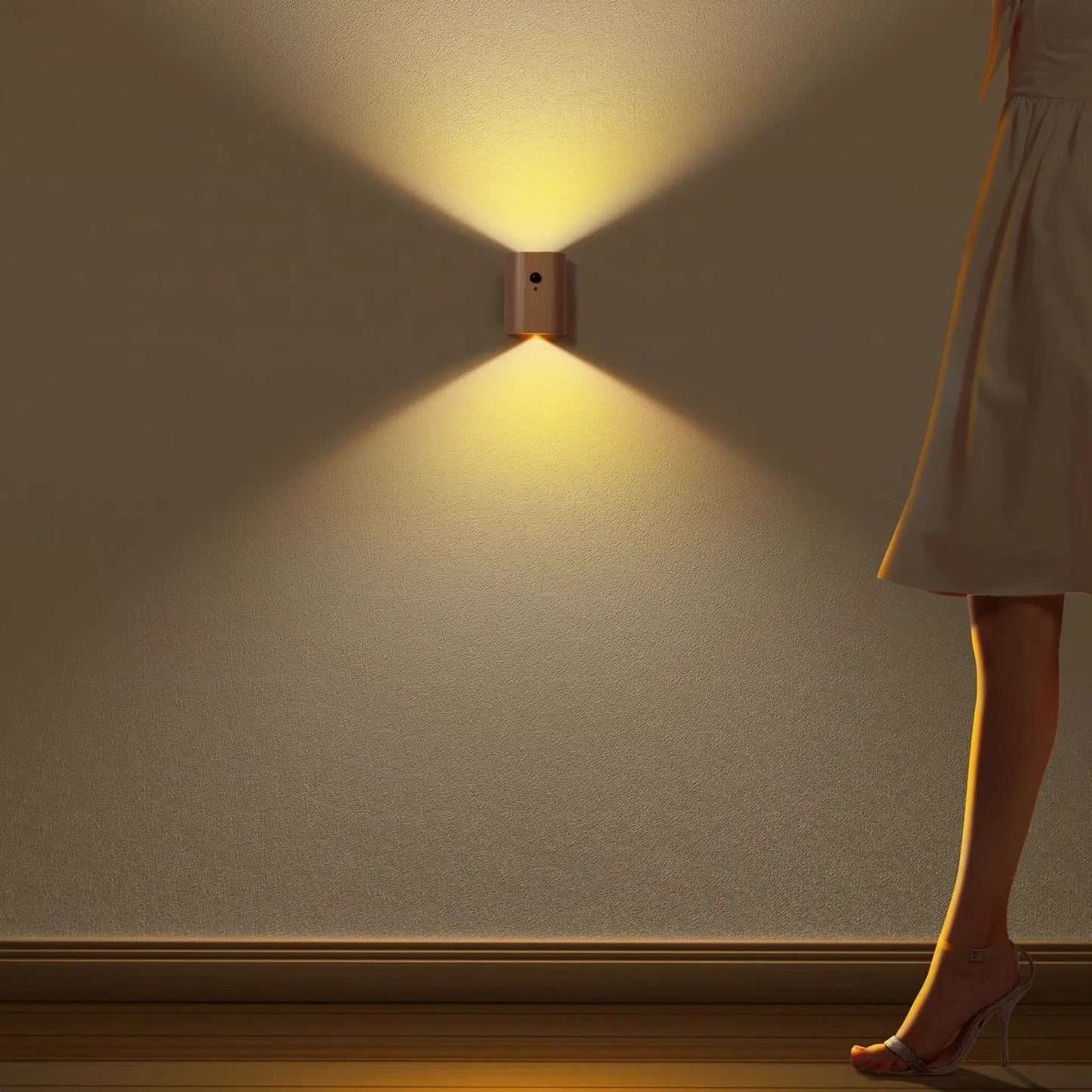DecorBites™ Odin Motion Sensor Battery Operated Wall Sconce
