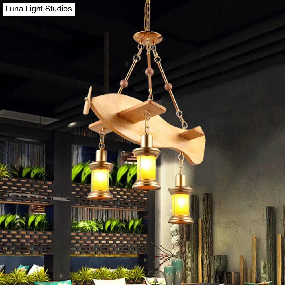 Vintage gold woven pendant light kitchen orange glass fish guitar design