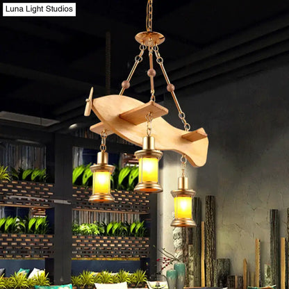 Vintage gold woven pendant light kitchen orange glass fish guitar design