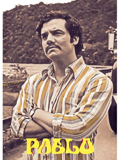 DecorBites™ Pablo Escobar Drug Lord Canvas Wall Art