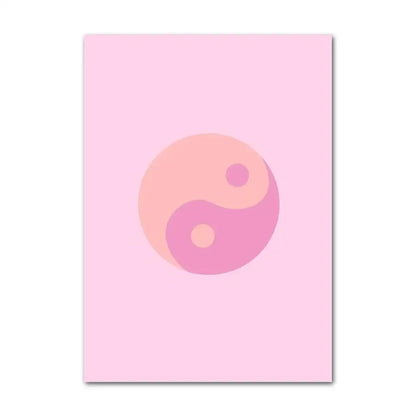 Pastel rainbow and checkered smiley flower wall art nursery decor