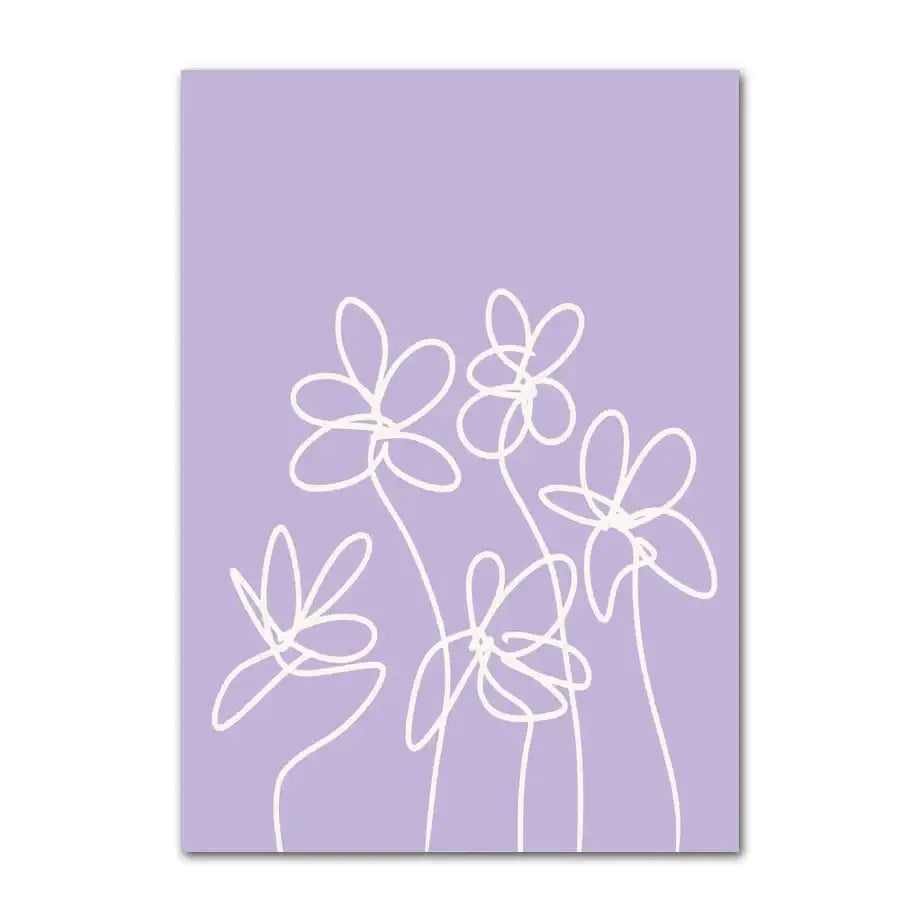 Pastel yellow smiley flower wall art bedroom bondi poster