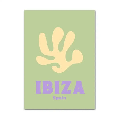 Minimalist sage green monstera leaf wall art bedroom decor