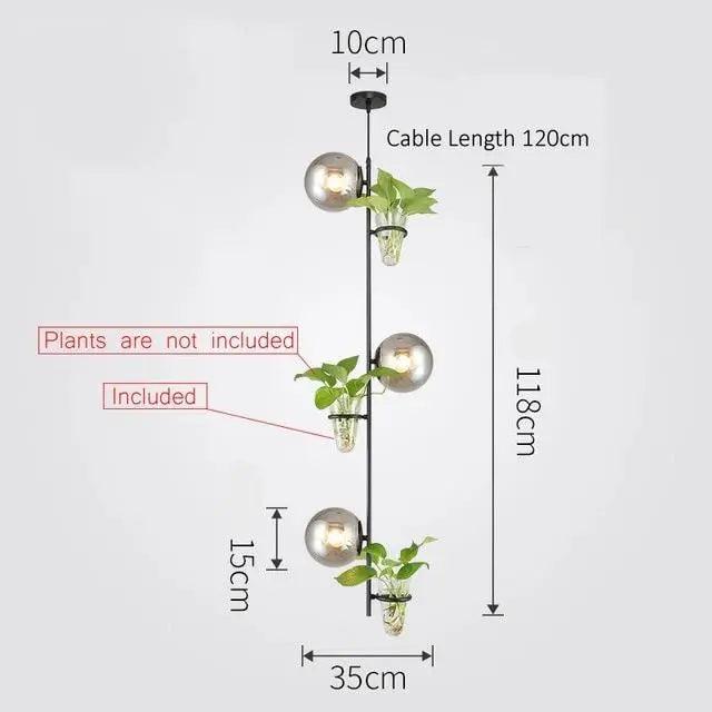 DecorBites™ Pendant Planter Light